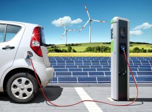 Solução de mobilidade elétrica: carros sustentáveis para um futuro mais verde